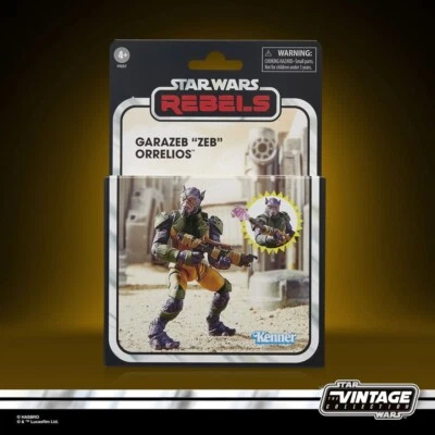 Kenner Star Wars Rebels Collection Vintage Zeb Orrelios Deluxe 10 CM NEUF OVP ! - Photo 1/4