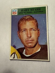 1966 Philadelphia Football #88 Bart Starr Packers sehr guter Zustand - Bild 1 von 2
