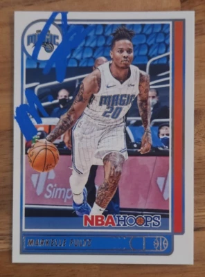 Markelle Fultz Signed 2021-22 Panini NBA Hoops Card #32 Orlando Magic - Image 1 of 2