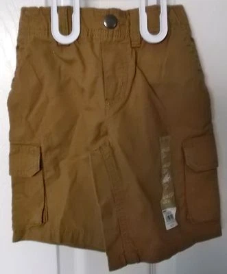 SHORTS CARGO MENINOS SONOMO MARROM ARGILA - 100% ALGODÃO - PEQUENO (4) - NOVO COM ETIQUETAS - Imagem 1 de 2