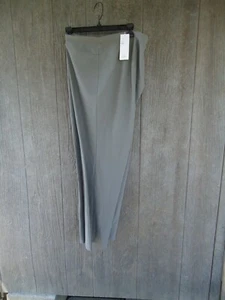 Nuovo Eileen Fisher grigio fumo 3x pantaloni alla caviglia slim giogo davanti piatto $168 lavabili - Foto 1 di 11