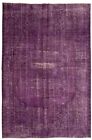 Traditional Vintage Hand-Knotted Carpet 6'0" x 9'1" Wool Area Rug