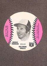 1977 MSA Burger Chef Brooks Robinson Funmeal Disc Mrs. Fangburger