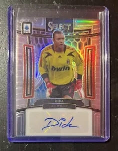2023-24 Panini Select Serie A Dida Silver Auto AC Milan - Foto 1 di 2