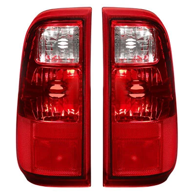 Pair/Left/Right Tail Lights For Ford F-250 F350 Super Duty 08-16 Rear Brake Lamp Foto 1 de 4