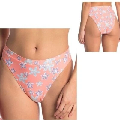 Calcinha de banho Becca corte francês perna alta floral biquíni NOVO tamanho G - Imagem 1 de 4