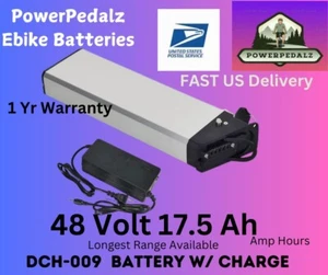 Folding Ebike Battery 48V 17.5Ah DCH-009 with 54.6V 3A Charger. - Picture 1 of 4