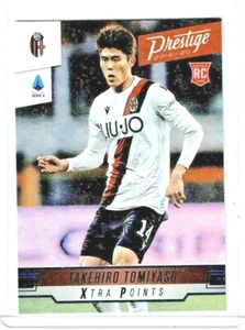 2019-20 Chronicles Prestige Soccer Takehiro Tomiyasu Xtra Points BLUE Rookie RC - Picture 1 of 2