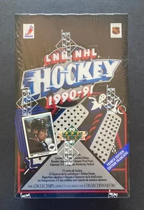 1990-91 Ponte superiore FRANCESE hockey serie bassa scatola sigillata in fabbrica - #V091722A - Foto 1 di 2