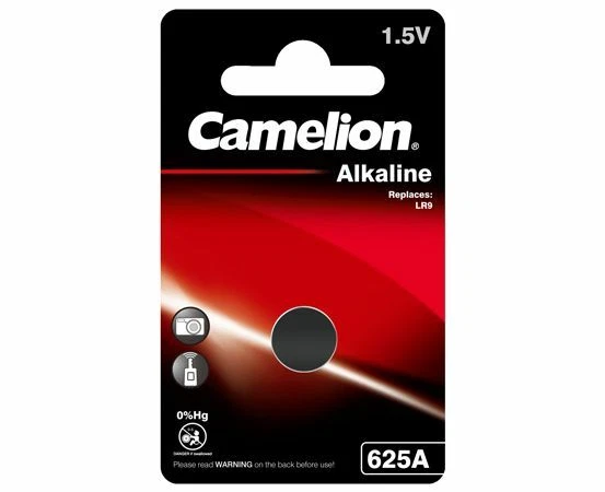 Lot 2 piles boutons alcaline Camelion 625A LR9 / PX625A / KA625 / R625 / V625U