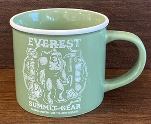 Disney Parks Expedition Everest  Summit Gear 3" Green Coffee Mug/Cup-2021 Yeti - Picture 1 of 8