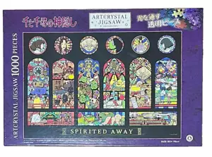 Rompecabezas de cristal Spirited Away Art 1000 piezas Studio Ghibli Ensky Chihiro - Imagen 1 de 3