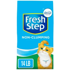 Premium Scented Litter with odor control, Non-Clumping Cat Litter, 14 Lb - Picture 1 of 12