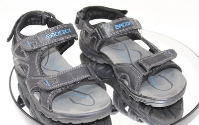 Badoxx Youth Hiking Sandals Black Blue Size 39 – Rugged Grip Trail Outdoor - Image 1 of 4