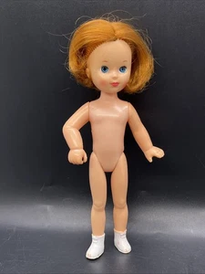 Muñeca vintage Kenner Garden Gal 7" sauce pelo rojo desnudo - Imagen 1 de 14