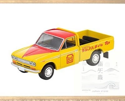 Tomica 限量复古 1/64 LV-195a Datsun 1300 豪华卡车普利司通 — 第 1/3 张图片