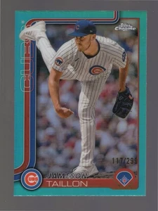 2025 Topps Chrome Jameson Taillon Teal Refractor #33.  117/299 - Picture 1 of 2