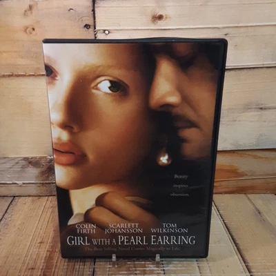 Girl With A Pearl Earring Colin Firth Scarlett Johansson DVD Used Foto 1 de 4