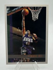 1997-98 Topps #205 Tyrone Hill Milwaukee Bucks - Bild 1 von 2