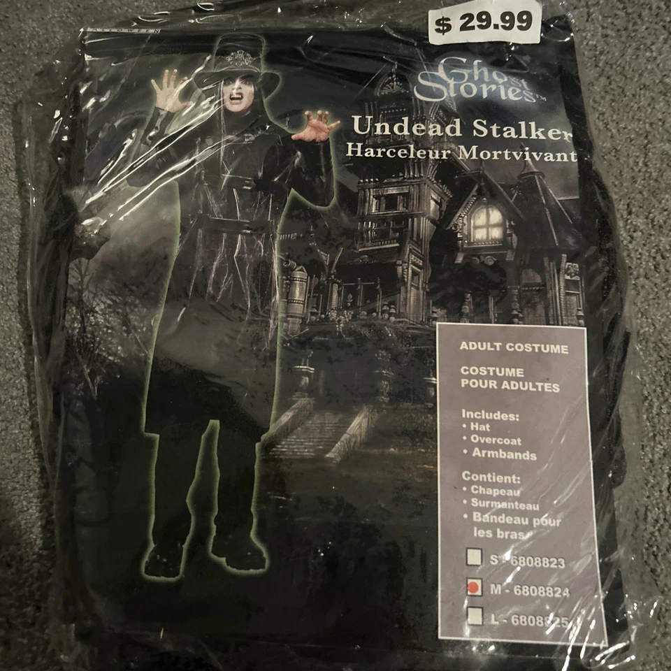 Disfraz de Acosador No Muerto Adulto Halloween Talla M Foto 1 de 2