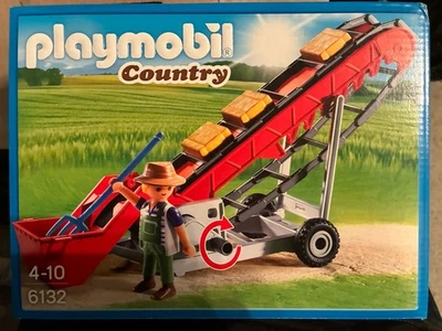 PLAYMOBIL 6132 Mobiles Förderband Sammlerstück/ wie neu/ unbespielt mit Packung - Bild 1 von 2