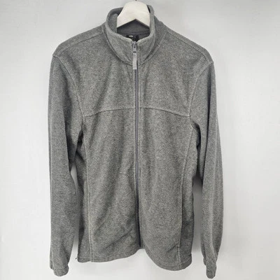 男式初学者灰色全拉链夹克尺寸 S — 第 1/4 张图片