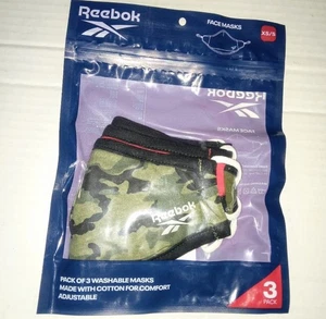 *NEW* Reebok Face Masks - Picture 1 of 3