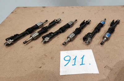 ✅ 11-16 BMW E93 F01 F06 F10 F30 F32 Engine N55 High Pressure Fuel Injector SET - Image 1 of 4