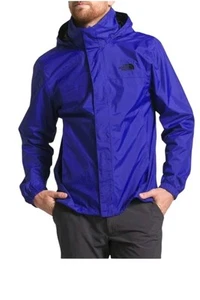 The North Face Blue Resolve 2 Lightweight Waterproof Hooded Jacket Mens Sz XXL - Picture 1 of 9