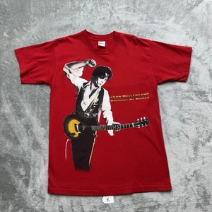 Camiseta De Colección John Mellencamp Whenever We Wanted Tour 1992 L ROJA - Imagen 1 de 9
