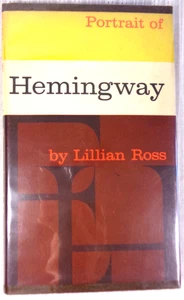 Portrait of Hemingway by Lillian Ross 1961 HC/DJ 1st Printing 1st Edition VG! - Picture 1 of 6