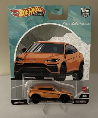 Hot Wheels 1:64 Car Culture Lamborghini Urus naranja diecast HCK16 Auto Strasse  Foto 1 de 4