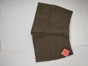 Isaac Mizrahi Damenshorts 14 spanisch oliv Chino mittelhoch - Bild 1 von 6