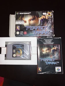 Perfect Dark (Nintendo 64) N64 Spiel, PAL, Inkl. Anleitung OVP - Bild 1 von 2