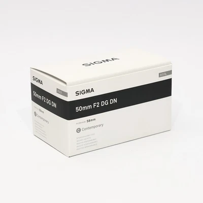 Lente contemporánea Sigma 50 mm f/2 DG DN para Leica L-Mount - NUEVA - Caja abierta Foto 1 de 4