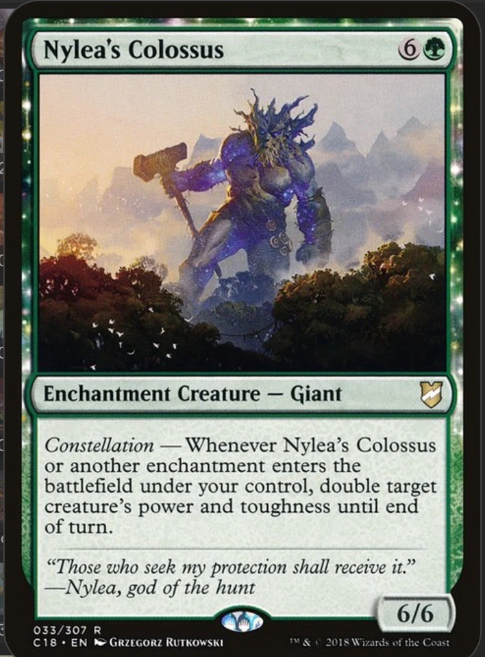 NYLEA’S COLOSSUS Commander 2018 - MTG Magic the Gathering - NM - Image 1 of 1