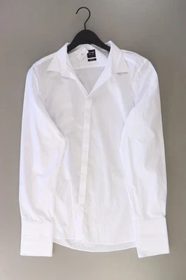 ⭐ Olymp camicetta per uomo taglia Hemdgröße 43, XL, 54 bianco di cotone ⭐ - Immagine 1 di 4