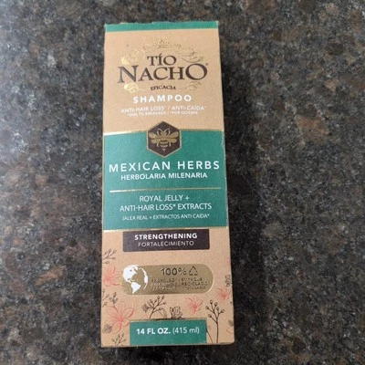 Tio Nacho 防脱发增稠丰盈洗发水含皇家果冻 (2 包) — 第 1/2 张图片