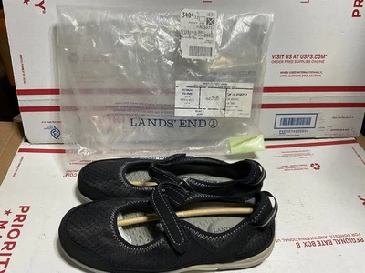 Lands' End туфли женский размер 6D BlackmMary Jane комфорт туфли плоскостях - Изображение 1 из 4