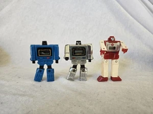 TAKARA KRONOFORM ROBOT G1 VINTAGE 1983 TRANSFORMERS 3 WATCHES, No Band - Picture 1 of 7