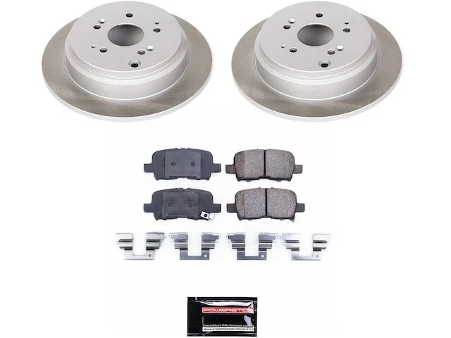Kit de pastillas de freno trasero y rotor para Honda Odyssey 2003 2002-2004 RZ793KZ Foto 1 de 1