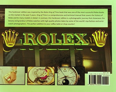 ¡GRAN IDEA DE REGALO! Rolex Edición Tapa Dura Mesa de Centro Libro Submariner Datejust + Foto 1 de 2