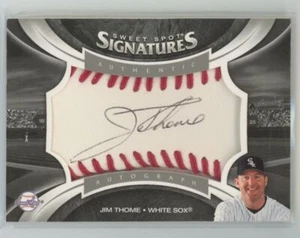 2006 Upper Deck Sweet Spot Update Veteran Signatures Ink ssp rare Jim Thome Auto - Picture 1 of 2