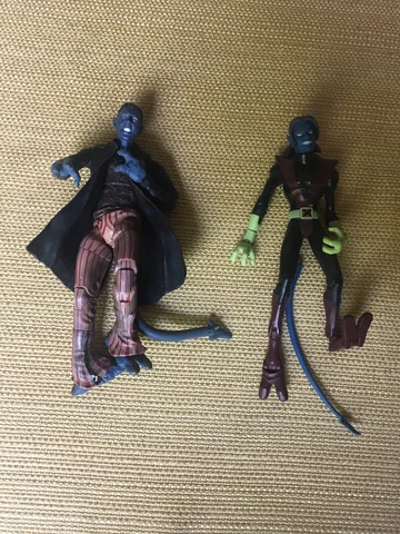 Nightcrawler X-Men figures Cover