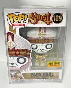 Funko Pop! ROCKS: Ghost Band PAPA NIHIL #169 Hot Topic Exclusive in PROTECTOR - Bild 1 von 8