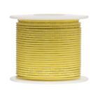 20 AWG Stranded Hook Up Wire, Yellow, 100 ft, 0.057" Dia, UL1061, 300V