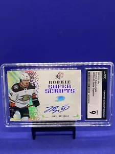2021-22 SPx Jamie Drysdale Auto Autograph Rookie RC CGC 9 SP Ducks - Picture 1 of 2