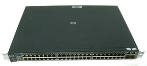 HP ProCurve 2650 48 Port 10/100 Ethernet Rack Mount Switch J4899A + 2 Gig-T Port - Bild 1 von 8