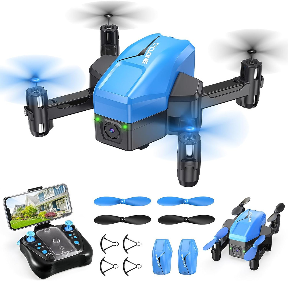 ATTOP Mini Drone for Kids with 1080P Camera - Foldable FPV Drone for Kids, Pocke
