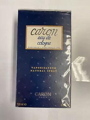  Caron Eau De Cologne de Caron para hombres 3,3 OZ spray nuevo en caja raro Foto 1 de 2